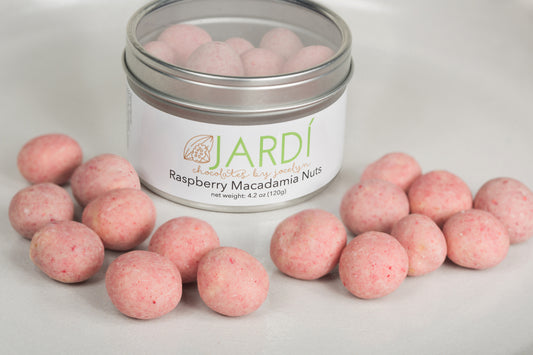 Raspberry Macadamia Nuts